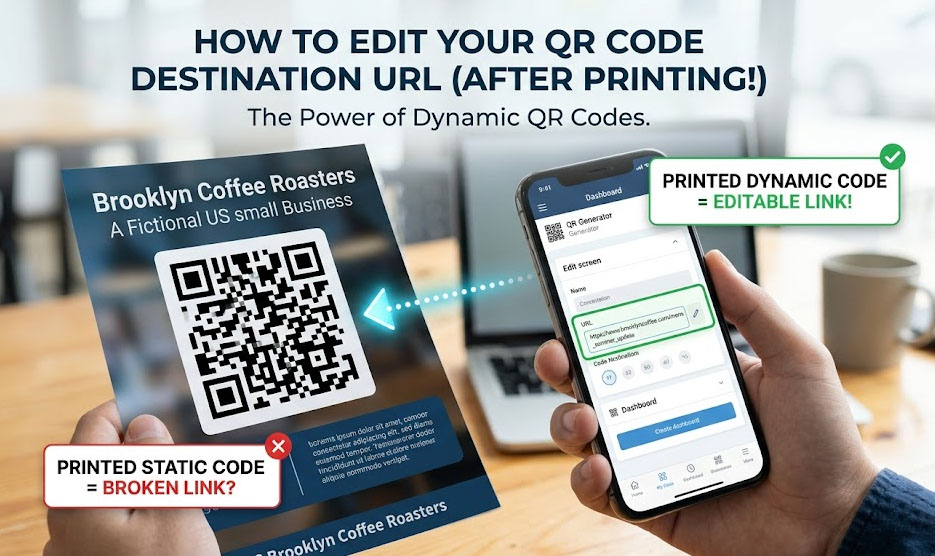 How to Edit a QR Code Destination URL After Printing