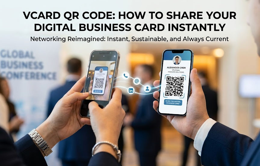vCard QR Code: How to Share Your Digital Business Card Instantly